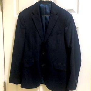 Kenneth Cole Reaction Mens Navy suit jacket 38S and pants 30W 32 L